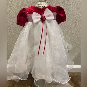 NWOT Rare Edition Festive Baby Dress Size 12M